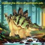 Cubic Fun - National Geographic Dinozauri Puzzle 3D Stegozaur 51 piese Cubic Fun - 5